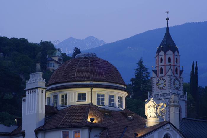 Meran bei Regen